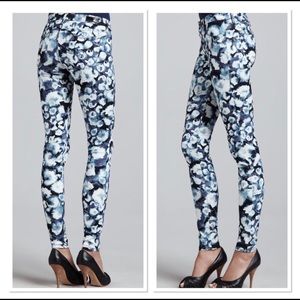 AG The Absolute Legging Extreme Skinny Floral Jean